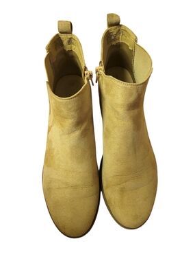 Time and Tru Women's Faux Suede Chelsea Ankle Boots Sz 8.5